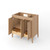 Percival 36" Single Bathroom Vanity Set | VKITPER36NOWCR | Jeffrey Alexander