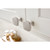 Fontana 1-3/8" Length Square Knob | 782BNBDL | Jeffrey Alexander
