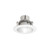 4" Cobalt Click Round Retrofit Reflector, 1000lm / 12W, 3500K, Haze Reflector / Matte Powder White Flange