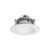 4" Cobalt Click Round Retrofit Reflector, 1000lm / 13.5W, Selectable CCT, Matte Powder White Reflector / Matte Powder White Flange