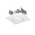 5" Cobalt Click Square Retrofit Reflector with Round aperture, 1000lm / 13.5W, Selectable CCT, White