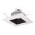 NLCBC2-656TWBW/10 - 6" Cobalt Click Square Retrofit Reflector with Square Aperture, 1000lm / 13.5W, Selectable CCT, Black/White - Nora Lighting