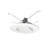 5"/6" AC Onyx Round Adjustable LED Retrofit, 1050lm / 14.5W, Selectable CCT, White Finish