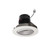 4" Pearl Low Voltage LED Round Adjustable Cone Retrofit, 1200lm / 11W, 2700K, Haze Reflector / Matte Powder White Flange