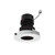 4" Pearl Low Voltage LED Round Pinhole Retrofit, 950lm / 11W, 2700K, Black Pinhole / Matte Powder White Flange