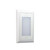 Mia Die-Cast Mini LED Step Light w/ Frosted Lens Face, 74lm, 1.5W, 3000K, White, 120V Dimming