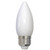 5.5W LED B11 2700K FILAMENT E26 MILKY FULLY COMPATIBLE DIMMING | Bulbrite | 776735 | LED5B11/27K/FIL/M/E26/3