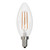 4W LED B11 2700K FILAMENT E12 FULLY COMPATIBLE DIMMING JA8 | Bulbrite | 776756 | LED4B11/27K/FIL/4/JA8
