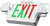 Bicolor LED Emergency Light Exit Sign Combo with Remote Compatibility | ETi Lighting | EM-ELC-RG | ETi Lighting at lightingandsupplies.com