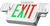 Bicolor LED Emergency Light Exit Sign Combo with Remote Compatibility | ETi Lighting | EM-ELC-RG