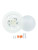 ASD ASD-LDS-6D15MW 6" LED Disk Light 15 Watt CCT Selectable Dimmable Matt White Finish | ASD Lighting