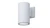 ASD Lighting ASD-OCLR-1A-WH BULB Round Outdoor Wall Cylinder 1xE26 60W 120V White ETL | ASD Lighting at lightingandsupplies.com