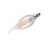 Cyber Tech Lighting LB2FCN/WW 2W LED Filament Bulb, Flame Tip, E12, 200 lm, 120V, CCT 2700K | Cyber Tech Lighting at lightingandsupplies.com