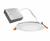 Cyber Tech Lighting LC12RT6-NCBX/CCT 6" 12W New Construction J-Box Slim Recess Disk 5CCT 2700K, 3000K, 3500K, 4000K, 5000K | Cyber Tech Lighting at lightingandsupplies.com