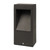 9in RECTANGULAR PATH BOLLARD 1 | BOL-502-9-MCT-BK | Westgate