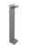 20in GLARE-FREE PATH BOLLARD 6 | BOL-700-20-MCTP-SIL | Westgate | Westgate at lightingandsupplies.com