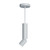 CMC2L-ADJ-MCT-DT-WH - 2in CYLINDER 12in H, GIMBAL HE - Westgate