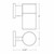 L1-WMC-DL-15W-30K-BR - CYLINDER LIGHTS, 1120V, IP65 - Westgate