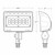12V ARCHITECTUAL LED FLOOD 23W | L2-LF4-12V-24W-30K | Westgate