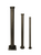 120in DECORATIVE POLE D1 SERIE | POL-D1-120-3PC-BR | Westgate | Westgate at lightingandsupplies.com