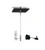 ADJ. 6FT 1/16in SINGLE SQUARE | SCL-CSQ1P-6FT-BK | Westgate | Westgate at lightingandsupplies.com