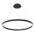 ROUND CHANDELIER 80W UP 80W DO | SRC-D48UD-MCTP-BK | Westgate | Westgate at lightingandsupplies.com