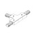3-WIRE TRACK T CONNECTOR, WHIT | TR-TC-WH | Westgate | Westgate at lightingandsupplies.com