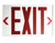 WHITE EDGE-LIT EXIT SIGN DOUBL | XT-EL2RM-WH-CP | Westgate | Westgate at lightingandsupplies.com