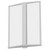 Westgate CWS-18-MCTP 18In Commercial Wall Sconce Clear Panel Select 10/15/20W 30/35/40K 110-277V 0-10V