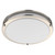 Westgate FDLS-12-MCT5 12In Slim Double-Ring Flush Mount 20W 5CCT Dim | Westgate at lightingandsupplies.com