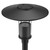 GPH-12-40W-MCTP-BK - Top-Hat Garden Post-Top Selectable 12/20/30/40W 30/40/50K, 2-3/8 Poles, 85D Beam, Bk - Westgate