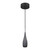 Westgate LCFW-MCTP-BK Wine Bottle Pendant Cylinder 9In X 2.75In, 8Ft Cord, Select 6/9/12W, 30/40/50K, 0-10V Or Triac, Bk | Westgate at lightingandsupplies.com