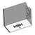 Westgate SCX2-TRACK-H-WH Scx2 Scxa2 Tack Light Socket End Extension H-Type Wh | Westgate at lightingandsupplies.com