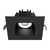 Westgate SDL4S-SB-MCT5-BK Snap-In 4In Square Recess Light 15W 5CCT 1200Lm C90 Dim Smooth/Baffle Bk