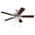 Westgate WFL-107-PC-5B-52-BN-RWSO 52In 5-Blade Ceiling Fan And Light 2X9W A19 Pull Ch. Bn And Rosewood/Silv Oak Blades | Westgate at lightingandsupplies.com