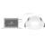 Green Creative 4-in 7.5/21W Downlight, Round, DM, Baffle, MD, 120V-277V, 5CCT, W | NYXDM4RD/S9CCT5S/DUALDIM/MD/WBW | Green Creative at lightingandsupplies.com