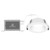 Green Creative NYXDM8RD/M9CCT5S/DUALDIM/WD/WW NYX Direct Mount 8 Inch Round LED Downlight Lumen/CCT Selectable 2500Lm/3000Lm/4000Lm 2700K/3000K/3500K/4000K/5000K Dual Dimming Wide Beam (37769) | Green Creative at lightingandsupplies.com