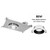 Green Creative 4-in 41W NYX Downlight, RND, BF, NC, 60°, 120V-277V, CCT Select, BK/WH | NYXNC4RD/M9CCT5S/DUALDIM/MD/BBW | Green Creative at lightingandsupplies.com