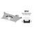 Green Creative 6-in 41W NYX Downlight, SQR, BF, NC, 60°, 120V-277V, CCT Select, BK/WH | NYXNC6SQ/M9CCT5S/DUALDIM/MD/BBW | Green Creative at lightingandsupplies.com