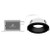 Green Creative 4-in 41W NYX Downlight, RND, SM, DM, 60°, 120V-277V, CCT Select, BK/BK | NYXDM4RD/M9CCT5S/DUALDIM/MD/BB | Green Creative at lightingandsupplies.com