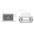 Green Creative 4-in 41W NYX Downlight, SQR, SM, DM, 60°, 120V-277V, CCT Select, CL/CL | NYXDM4SQ/M9CCT5S/DUALDIM/MD/CC | Green Creative at lightingandsupplies.com