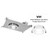 Green Creative 6-in 21W Downlight, Round, NC, Smooth, MD, 2000lm, 120V-277V, 5CCT, W | NYXNC6RD/S9CCT5S/DUALDIM/MD/WW | Green Creative at lightingandsupplies.com