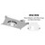 Green Creative 4-in 7.5/21W Downlight, Square, NC, Smooth, Wall, 120V-277V, 5CCT, W | NYXNC4SQ/S9CCT5S/DUALDIM/WW/WW | Green Creative at lightingandsupplies.com
