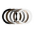 ESL Vision ESL-DDSK1-R9-TMW 9" Field Installable Round Trim Kit for Decorative LED Disk (DDSK ) - Field Painted - Matte White | ESL Vision at lightingandsupplies.com