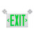 Keystone Exit Combination Style 2 White Color Single Or Double Facing Red Or Green Switchable Lettering 6500K Dual Heads 120-277Vac Emergency Battery Backup Remote Capable (KT-EC-TP2-WH3RGW-SU-RC) | Keystone Technologies | Keystone Technologies at lightingandsupplies.com