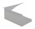 Keystone Technologies Glare Shield for Area Lights, Medium Housing, Right Side, Silver | KT-ALED-GS-M2-R-KIT-S | Keystone Technologies at lightingandsupplies.com