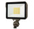 Keystone Technologies 35W LED Flood Light w/ Photocell, 120V-277V, CCT Select, Bronze, TAA | KT-FLED35-R1A-UNV-8CSB-VDIM /TAA | Keystone Technologies at lightingandsupplies.com