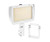 Keystone Technologies 210/290W LED Flood Light w/ Optic Swap & PC, 120V-277V, CCT Select, WH | KT-FLED290PS-R4-OSF-UNV-8CSB-VDIM-W | Keystone Technologies at lightingandsupplies.com