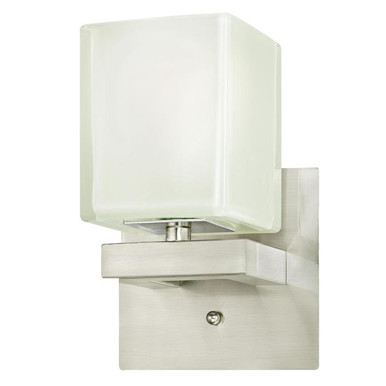Westinghouse Lighting 6332100 Nyle Six-Light Indoor Chandelier Brushed Nickel Finish with Glazed Ice Block Glass Westinghouse Lighting 6332100 Nyle Six-Light Indoor Chandelier Brushed Nickel Finish with Glazed Ice Block Glass
