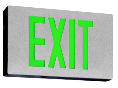 RP Lighting+Fans RXL15 Series Die Cast Exit Sign Ð Single Face
